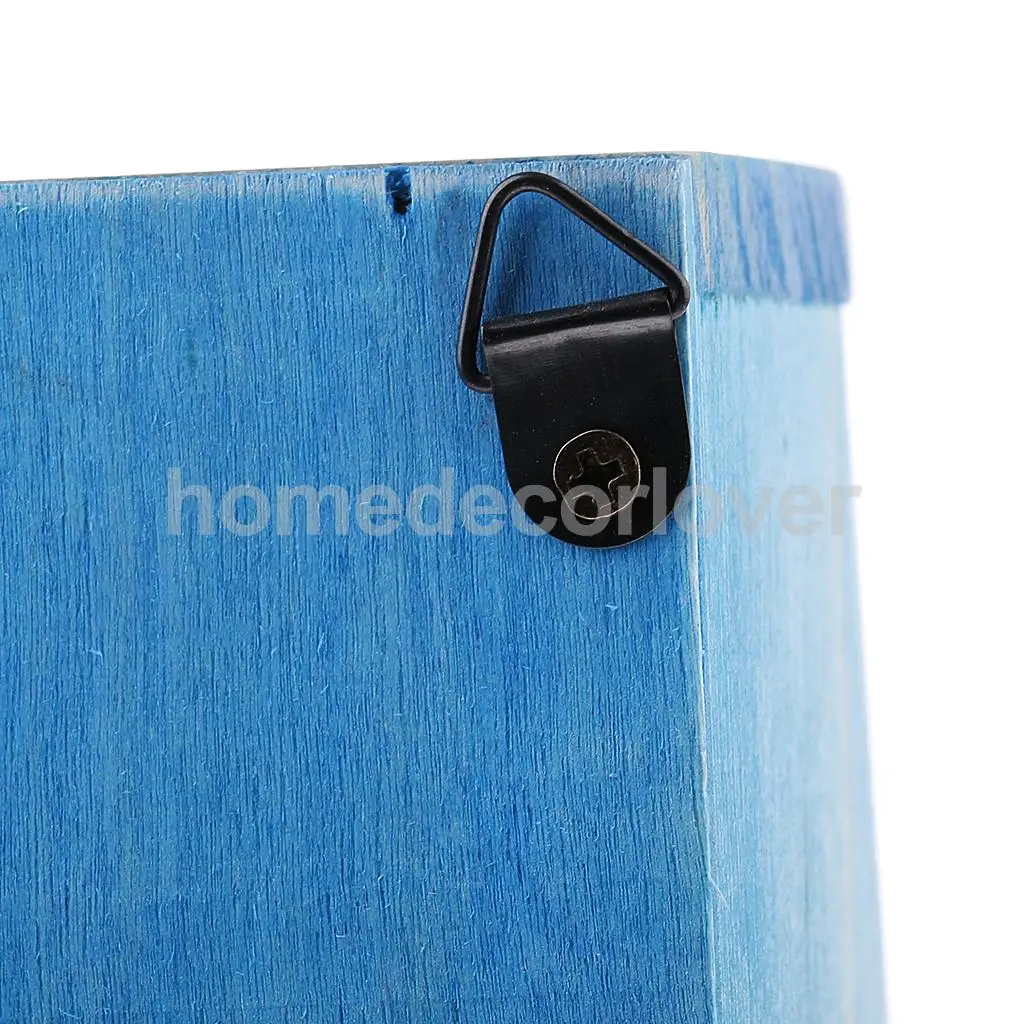 Retro Wall Mount Key Rack Storage Box Shelf Wooden Cabinet Cubby Letter Mail Holder Case