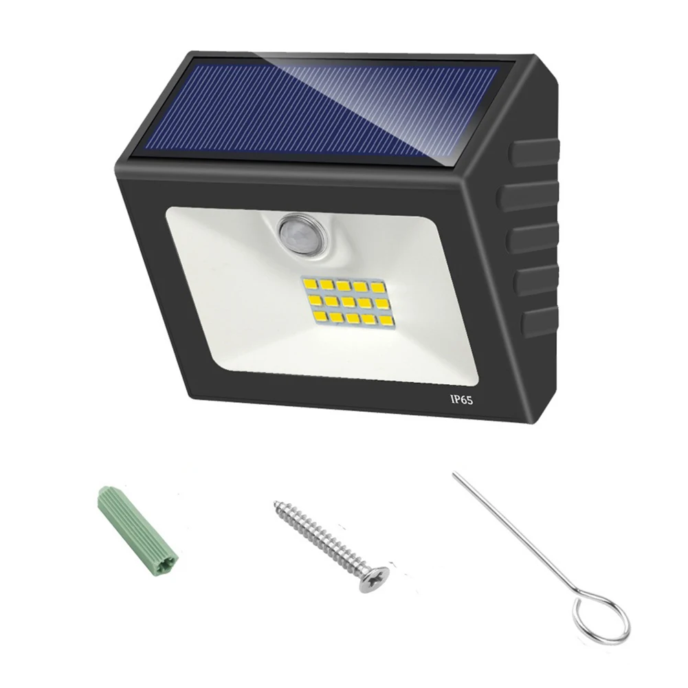 Energy Saving Reflector Solar Powered High Brightness Easy Install Led Wall Light Waterproof Wireless Body Induction Portable | Освещение