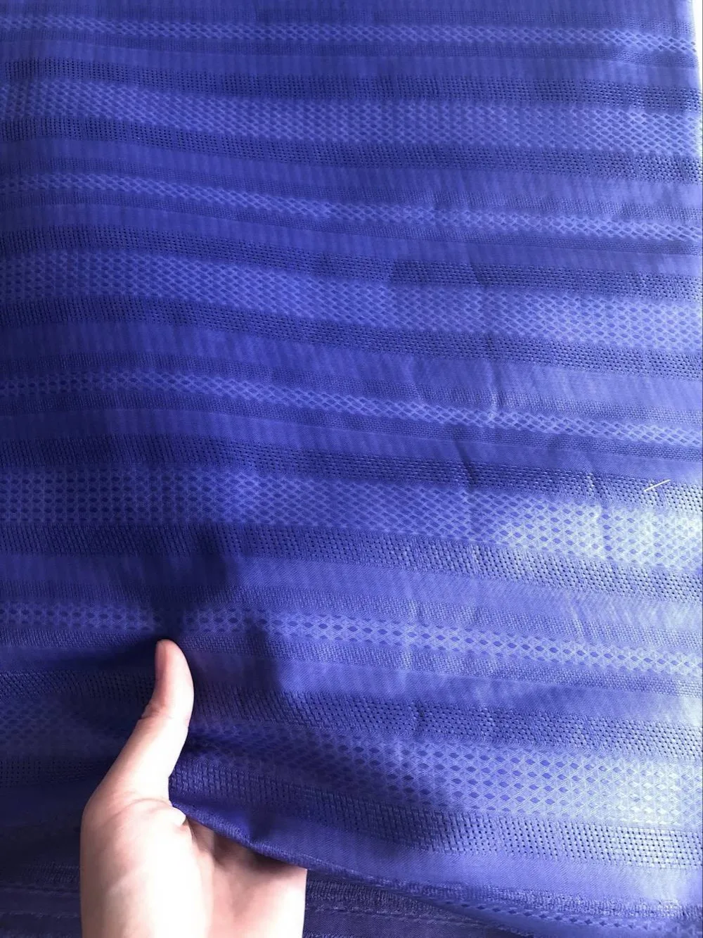 

Nigerian style atiku fabric navy purple cotton lace fabric african dubai men fabric atiku design