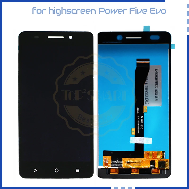 

For Highscreen Power Five Evo LCD Display Touch Screen LCD Display Assembly Phone Parts For Highscreen Power Five Evo Screen
