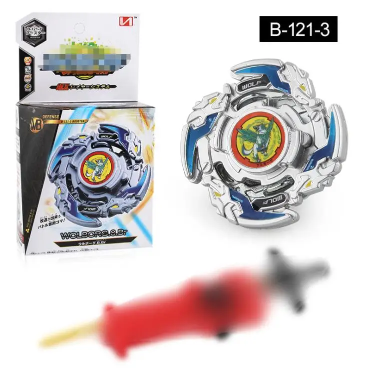 

Spinning Top Burst B-121 Booster SuperZ Hazard Kerbeus.7.At Triple Set w/ Sword Launcher