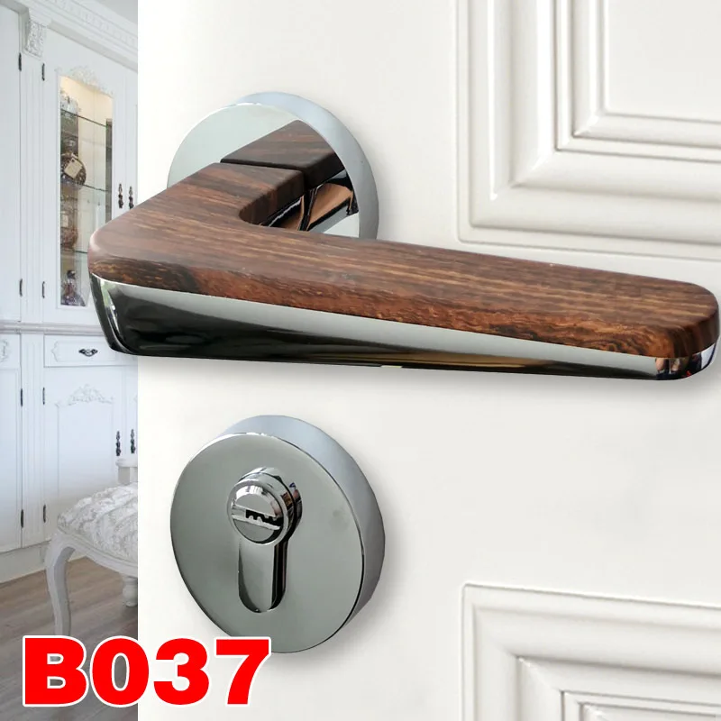 

2018 Top Fashion New Arrival Cadeado Padlock Lock European Style Simple Room Door Bedroom Modern Indoor Magnetic Suction Mute