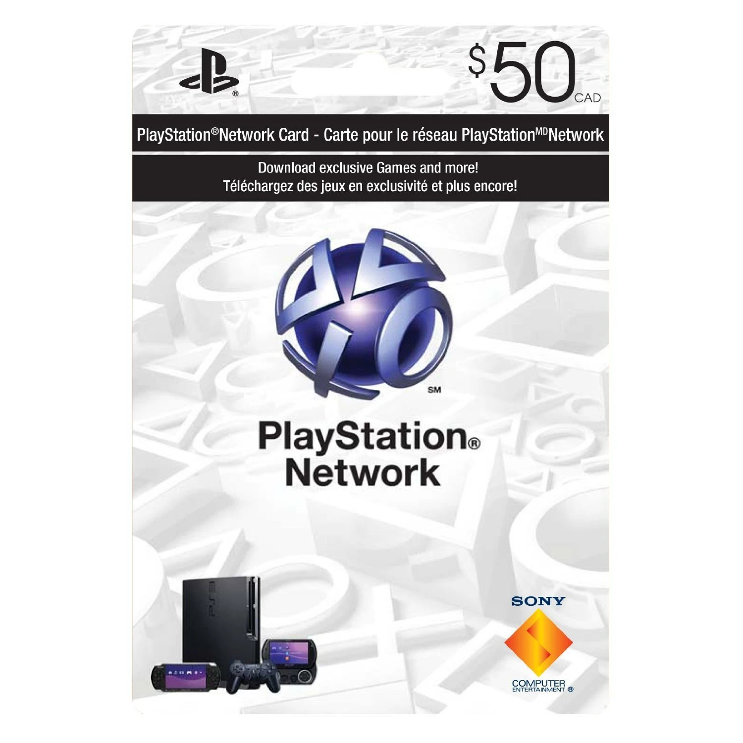 Canada Sony PSN (PlayStation Network) Store Gift Card 50 CAD
