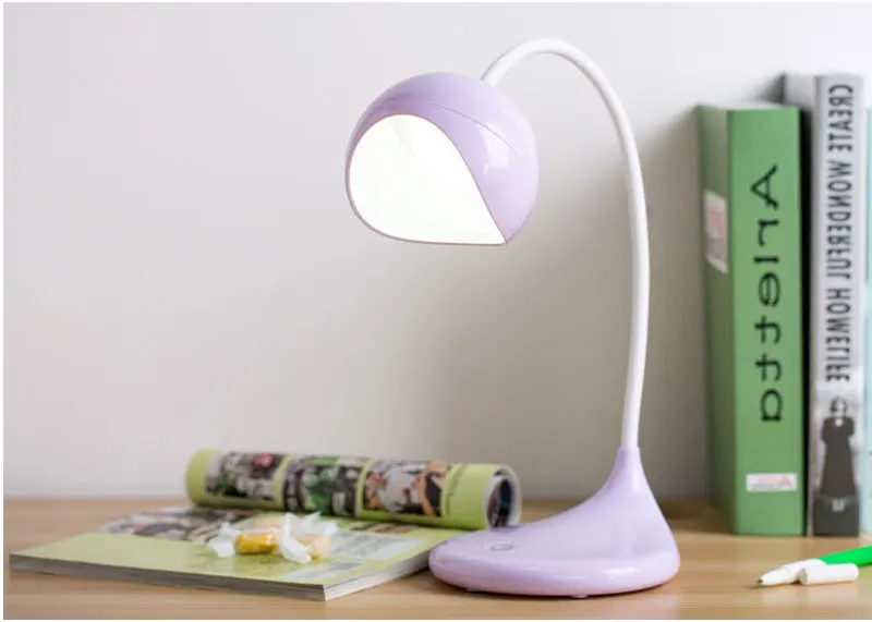 Creative Desk Simple Led Desk Lamp USB Charging Student Bedside Table Light Eyes Protection Energy Saving Flexible Office Lamp (11)