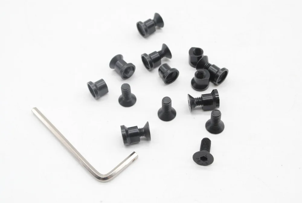 

TriRock New Key Mod Rail 10 Pairs Key Mod Screw and Nut With Allen Key Free Shipping