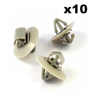 

10x Clips for Renault Trafic Traffic Side Moulding / Lower Protection Door Trim
