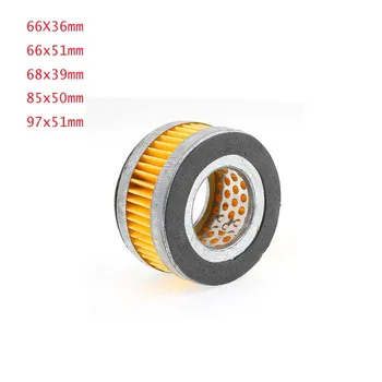 

1pc Car Truck Vehicle Compressor Air Filter Silencer Dia. x Height 66X36mm/66x51mm/68x 39mm/85x50mm/97x51mm