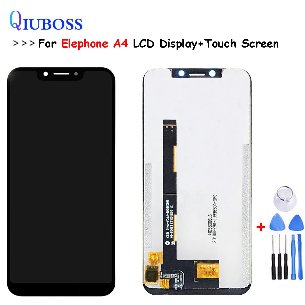 

For 5.85 inch Elephone A4 LCD Display+Touch Screen 100% Tested Screen Digitizer Assembly Replacement