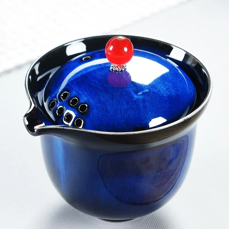 230/240 мл креативный Gaiwan керамический фарфоровый глазурь винтажная чайная чаша офисный чайный набор кунг-фу посуда для напитков чайник для подарков на день рождения