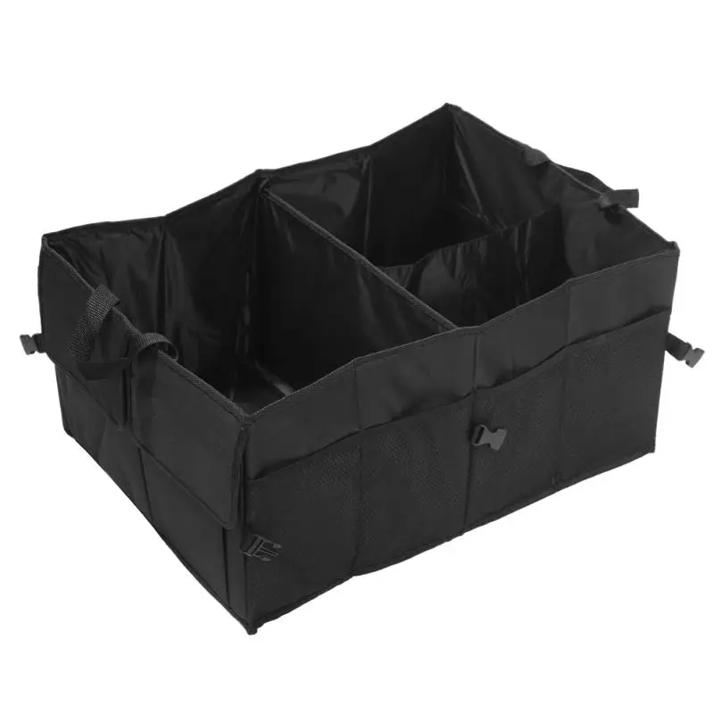 

Black Folding Car Storage Boxes 600D Oxford Car Trunk Boot Tidy Bag Auto Car Trunk Organizer Toy Food Storage Holder Car-styling