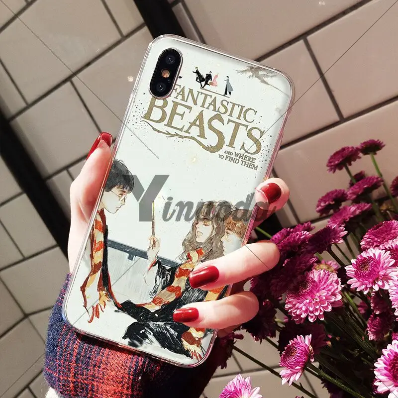 Watercolor  Cartoon painting Fantastic Beasts