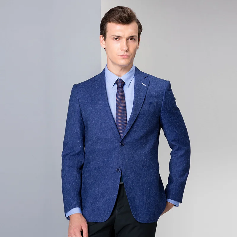 beu Mededogen Theoretisch Merk kleding 2016 zomer lente formele jasje bedrijf gentle man blazers  blauw hoge kwaliteit slanke merk-kleding mannen jas