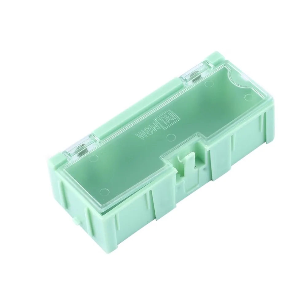 large tool bag 10pcs torage Box Small Tool Screw Object Electronic Component Parts Storage Lab Case SMD Automatically Pops Up Patch Container small tool chest