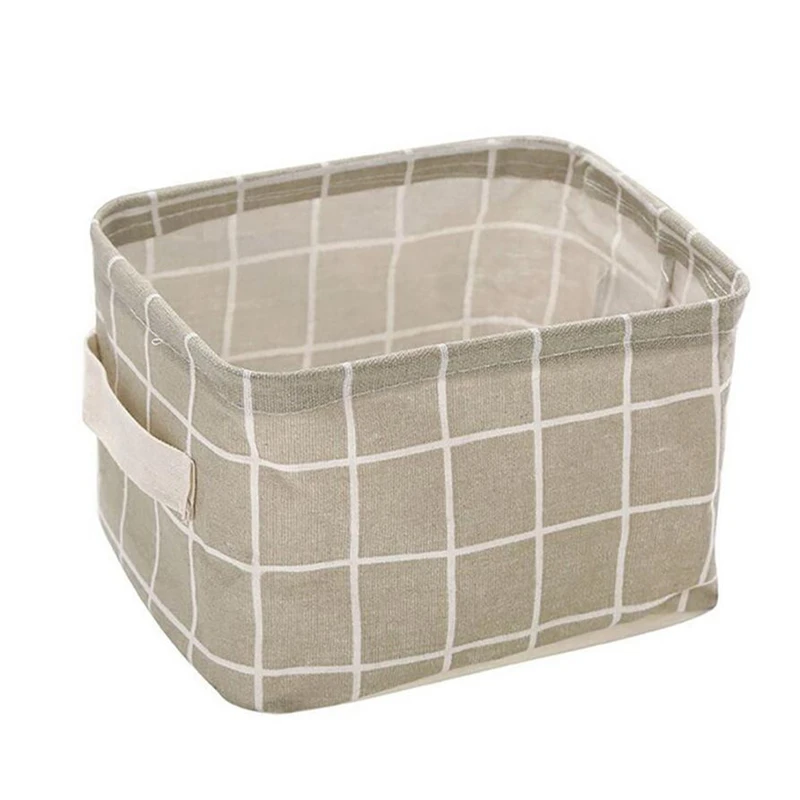 2018 Creative New Fashion Foldable Storage Bin Closet Toy Box Container Organizer Fabric Basket easy carry Hot Selling  C0214   03