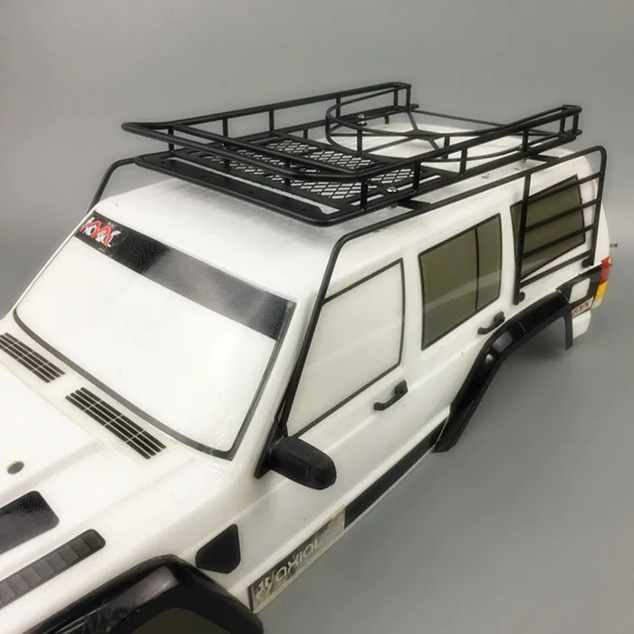 

Roll Cage Luggage Rack Bucket For AXIAL SCX10 II AX90046 AX90060 DIY 313mm JEEP WRANGLER BODY