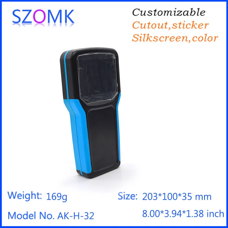 szomk plastic box enclosure electronics project box junction box plastic housing abs electrical handheld enclosure control box 5xAA battery (3).jpg