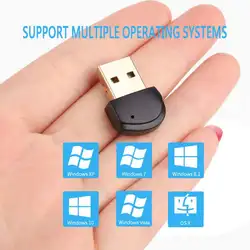 Мини-накопитель бесплатно USB Bluetooth 4,2 USB Bluetooth адаптер Dongle Беспроводной аудио адаптер передатчик беспроводной USB модем