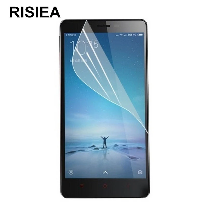 

RISIEA 3pcs Clear glossy Screen Protector Protective film Ultra For Xiaomi Redmi 4X 5A 7 5 6 pro 4 3 2 S2