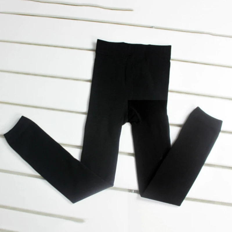 

Fashion 3-9 Y Kids Girls Winter Warm Thick Fleece Leggings Lined Trousers Pants