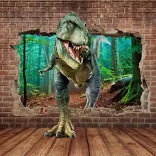 Современные пользовательские 3D обои Динозавр Стены пещера 3D фон стены ТВ фон спальня фото обои