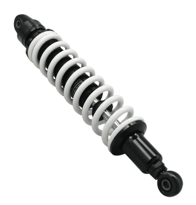 

New Spring 9MM 400mm 15.75 " Scooter Shock Absorbers Motorcycle for Suzuki Honda Yamaha ATV Rear Suspension Black + silver