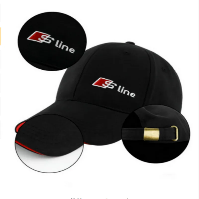 Car Caps Baseball Cap For Audi A1 A3 A4 A5 A6 A7 A8 B5 B6 S3 S4 S7 S6
