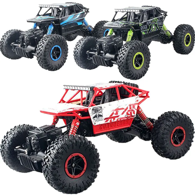 

RC Rock Racing Vehicle Cars 2.4Ghz High Speed 1:18 Remote Radio Control Electric Crawler Buggy Hobby Car Crawler Truck F @ZJF
