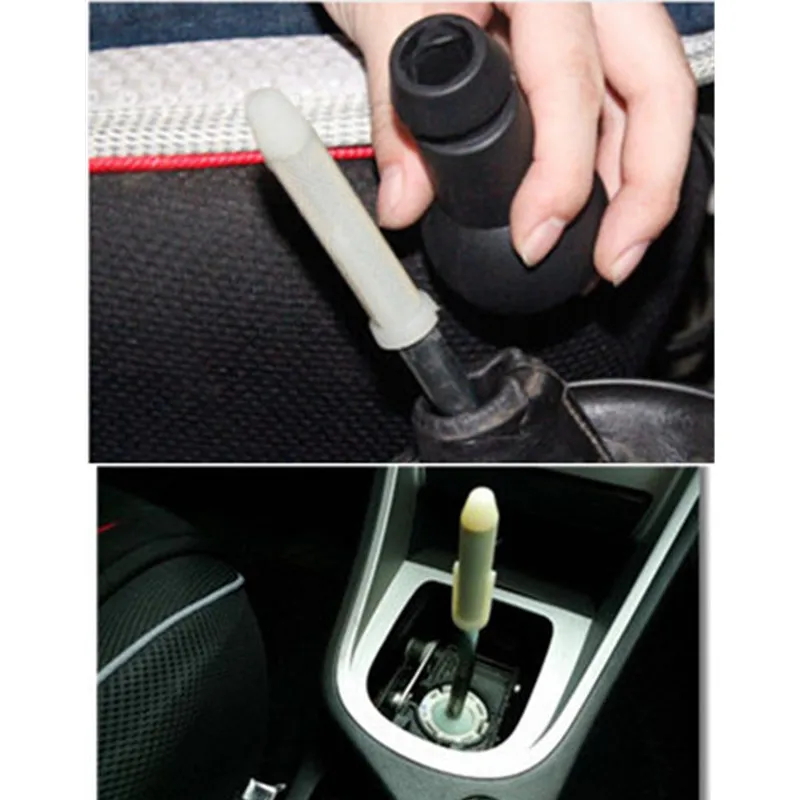 MT Car Gear Shift Knob Sleeve Adapter For PEUGEOT 106 206 306 107 207 307 407 308 2008 3008 CITROEN C2 C3 C4 SAXO XSARA PICASSO