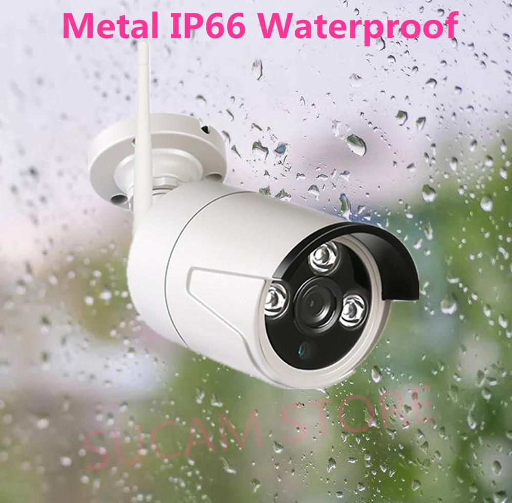 waterproof wifi ip camera