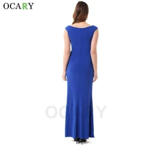 OCARY Brand Quality Fashion Ruffles Dress Elegant Women Boho Maxi Party Dress Casual 2016 Summer Dress Plus Size 2XL Vestidos