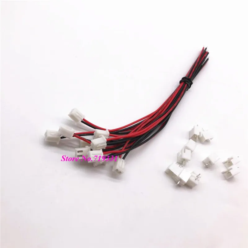 

10Sets XH 2.54mm XH 2-Pin Connector with Wire Male Female