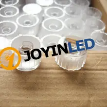 50 шт в наборе, dia20mm водонепроницаемый четко держатель объектива СИД 5 8 10 15 20 25 30 45 60 90 120 градусов led коллиматорный объектив