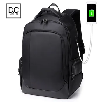 

Waterproof 15.6-inch laptop backpack Oxford cloth large capacity multi-layer men's travel breathable USB charging business bag