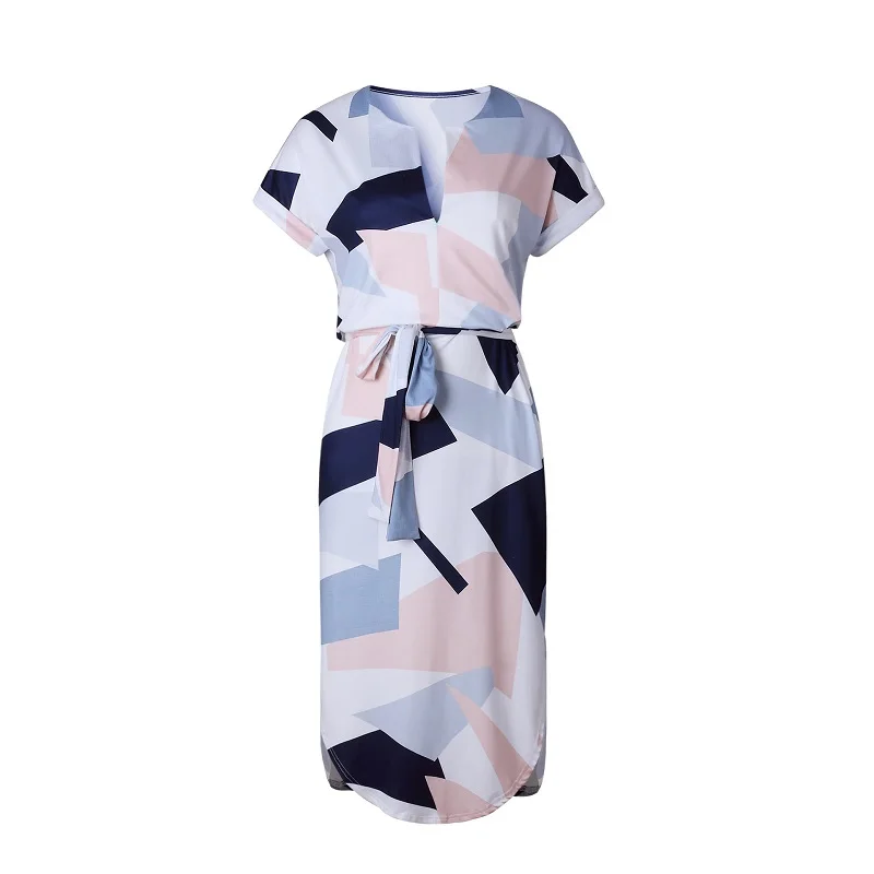 10pcs/lot Selegere Summer Dress Women Fashion Print Elegant Cute Sashes O-neck Sexy Slim Sheath Dress Women Dresses Vestidos 4 10pcs/lot Selegere Summer Dress Women Fashion Print Elegant Cute Sashes O-neck Sexy Slim Sheath Dress Women Dresses Vestidos 4
