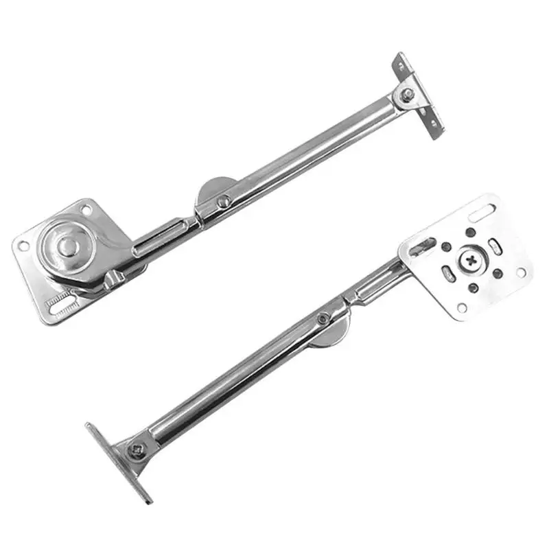 Goedkoop 2 stks Hydraulische Willekeurig Stop Scharnieren Keukenkast Deur Verstelbare Polish Scharnier Meubels Lift Up Flap Stay Ondersteuning Hardware
