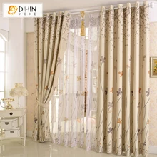 Новое поступление, садовая Цветочная занавеска, занавеска, s затеняющая ткань, занавеска s для гостиной