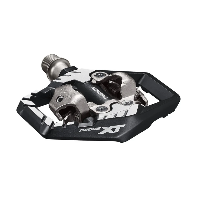 PD-M8120 BOX Shimano Deore XT PDM8000 M8020 M8100 M8120 SPD MTB горный велосипед без клипса педали и шипы PD-M8100 педали PD-M8120 - Цвет: PD-M8120 BOX