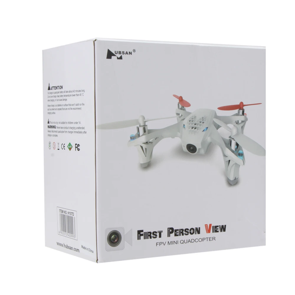 Hubsan X4 H107D RC Mini FPV Quadcopter 5.8G RTF 6-axis System Drone with Camera LCD Transmitter (7)