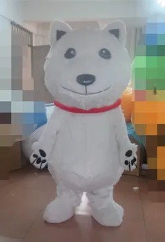 

Latest high quality new design white bear mascot costume adult polar bear costume Holiday special clothing
