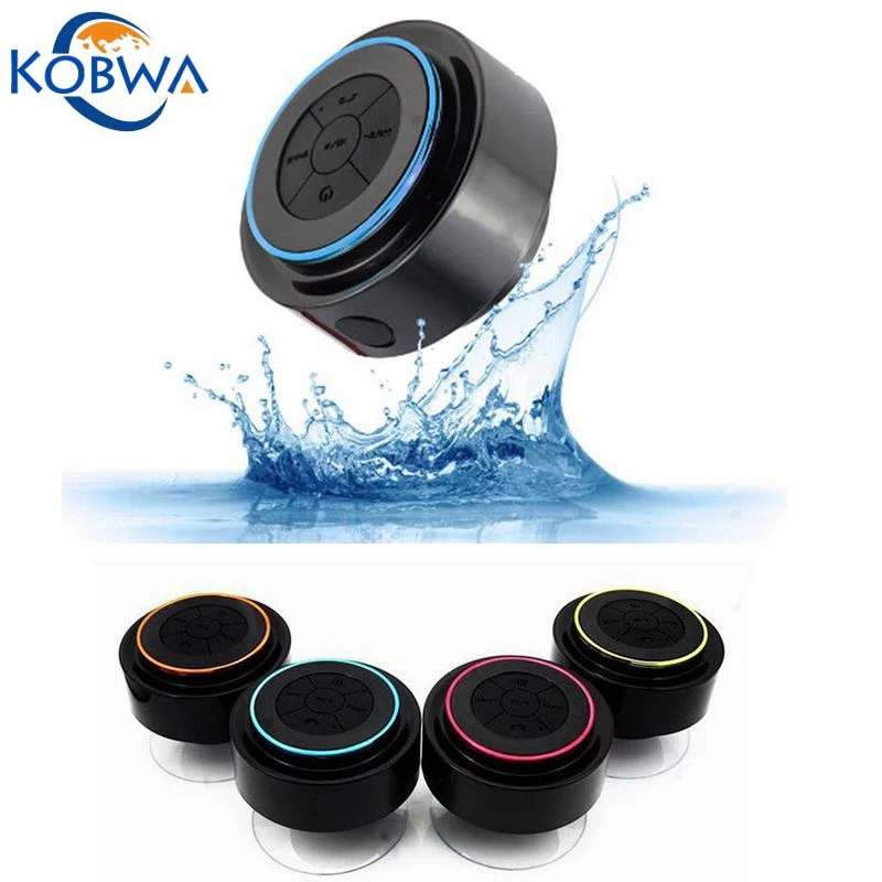 Portable IP67 Waterproof Shower Speaker Wireless Bluetooth Loudspeaker