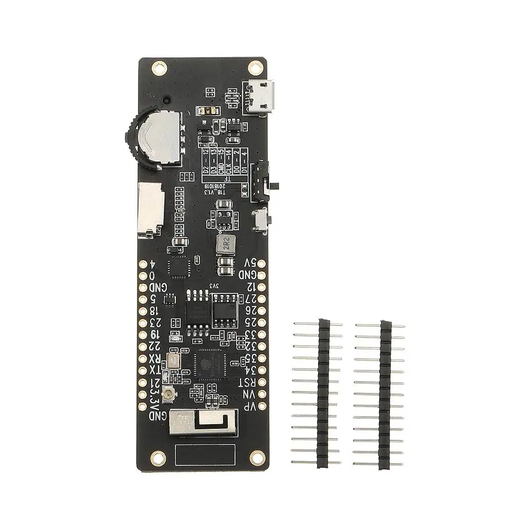 LEORY Wi-Fi bluetooth модуль 18650 Держатель батареи сиденье 2A предохранитель ESP32 4MB SPI Flash Reader REV1 TF 3D антенна