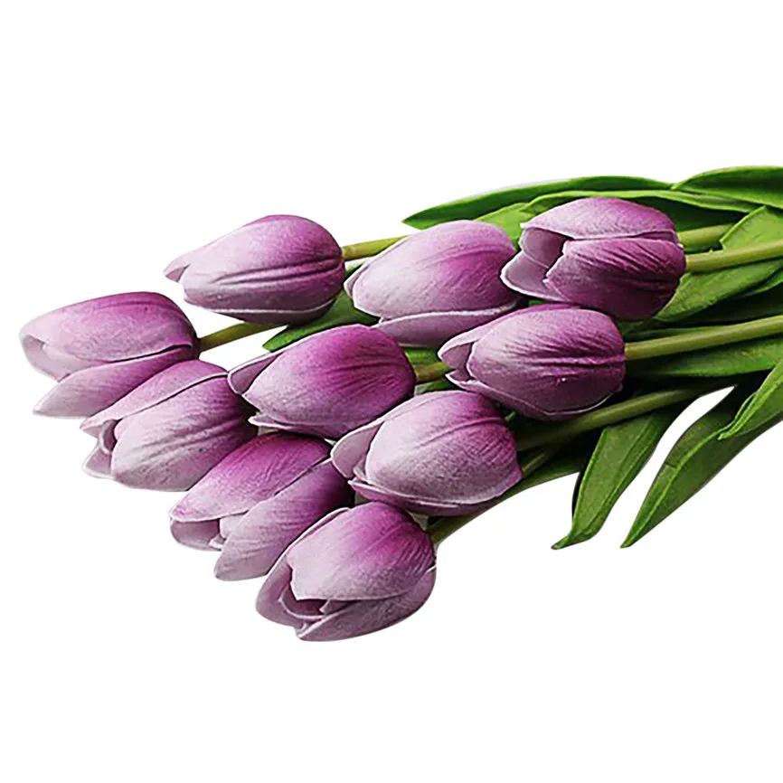 20 шт., искусственный цветок тюльпана, латексный, настоящий на ощупь, свадебный букет для дома, свадебное украшение, букет тюльпанов, M#1