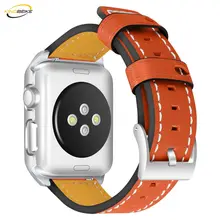 Suitable Leather Watchband+Frame 38mm 42mm For Apple Watch Band 1 2 3 Series iwatch Replacement Bracelet Strap Suitable Leather Watchband+Frame 38mm 42mm For Apple Watch Band 1 2 3 Series iwatch Replacement Bracelet Strap