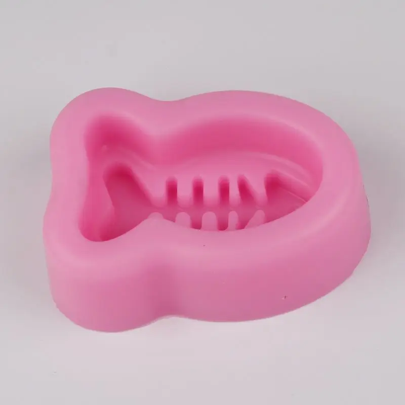 DIY tool for baking mould chocolate candy cake mould fish bone soap shape hand made soap making silicone mold