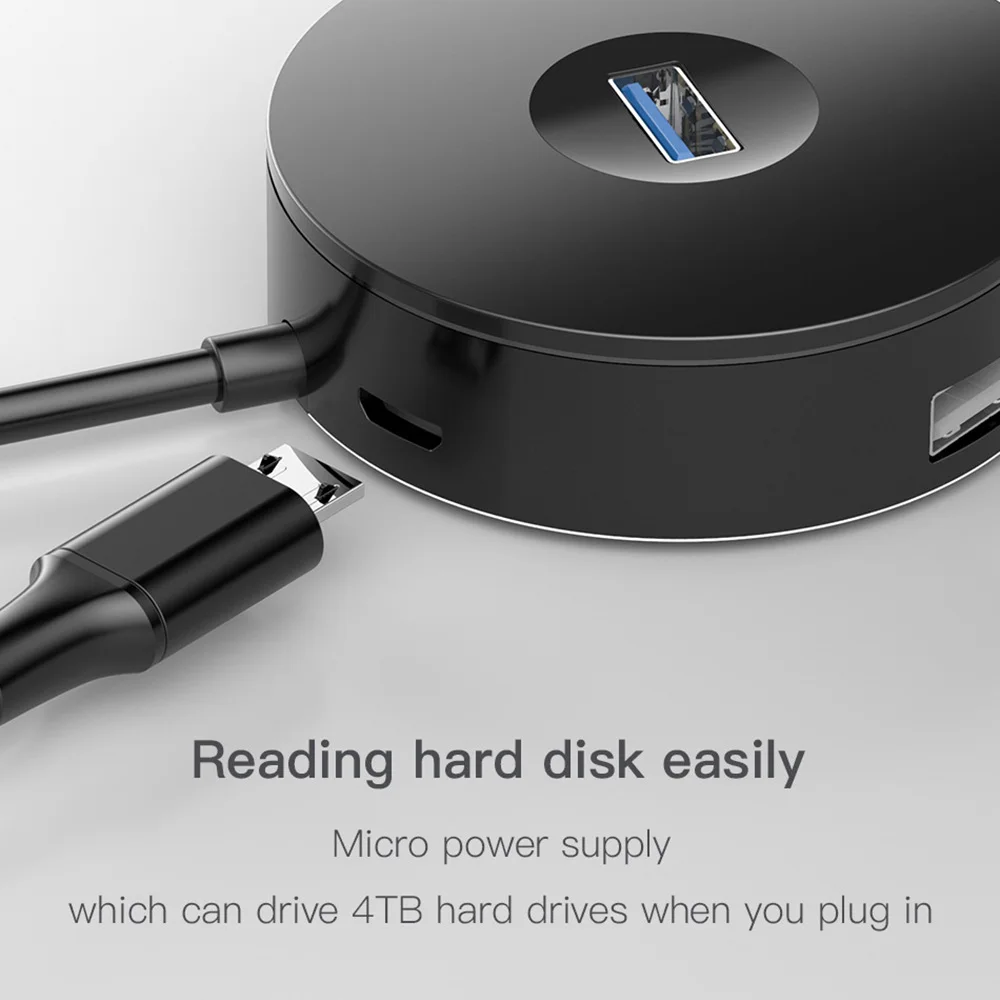 4 usb-порта концентратор usb-разветвитель адаптер для карт памяти 3,0 или type C до USB3.0+ USB2.0 для MacBook ноутбука мобильный жесткий диск для ПК Аксессуары