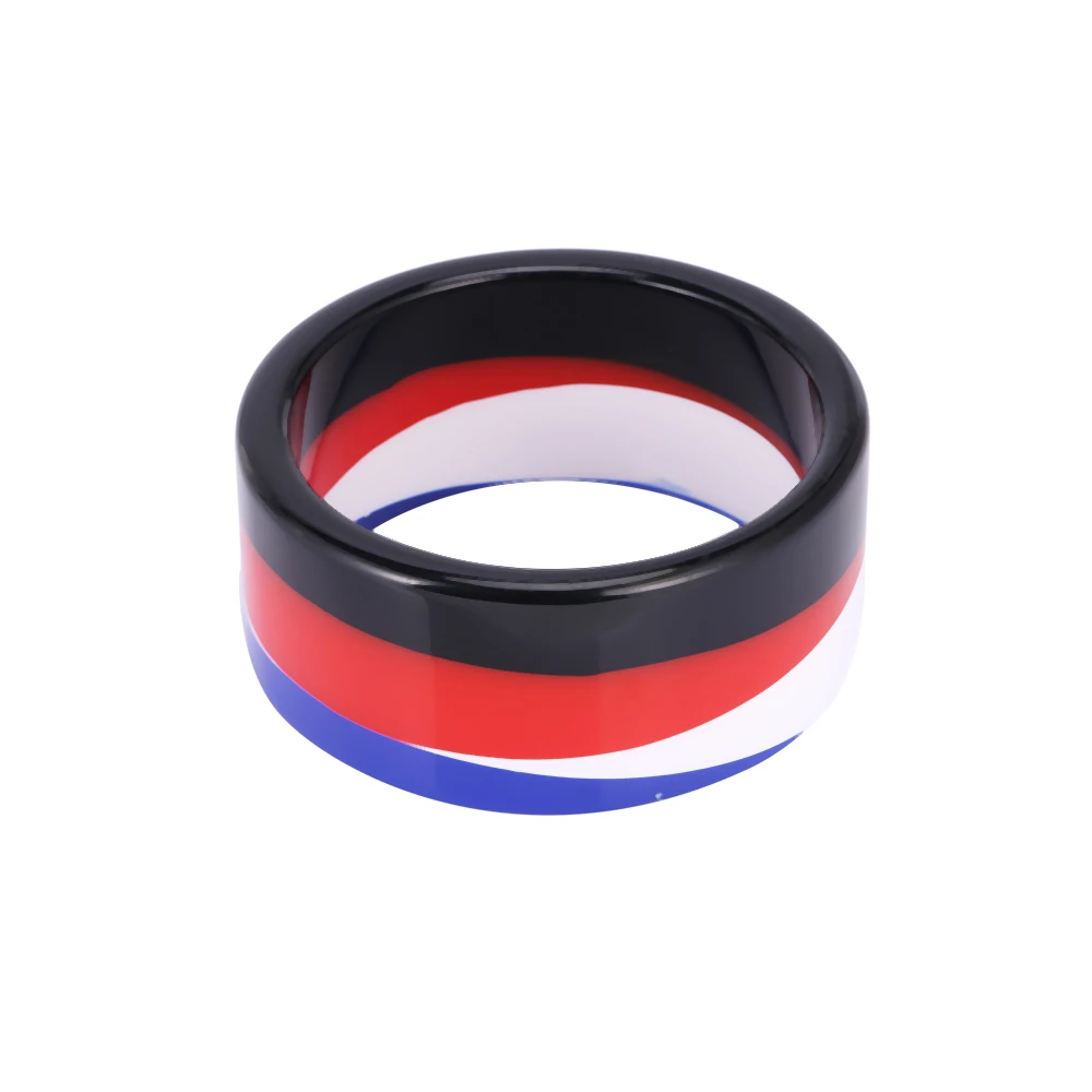 Vintage Acrylic Cuff Fashion Bracelets Bangles for Women 2018 Statement New Colorful Resin Simple Bracelet Charm Party Jewelry (4)