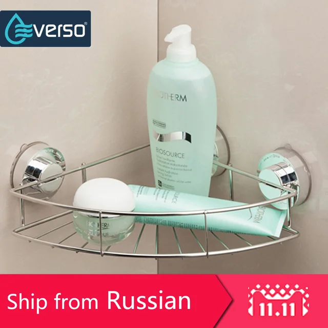 Everso Corner Shelf Bathroom Accessories Stainless Steel Shelves Everso Corner Shelf Bathroom Accessories Stainless Steel Shelves Shower Hair Dryer Holder