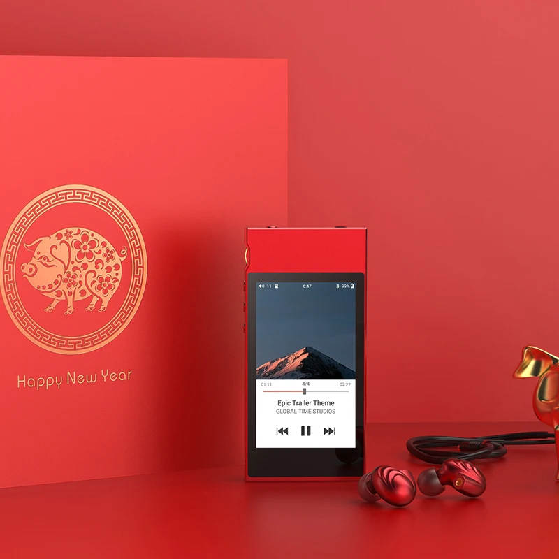 

FIIO [M7 + F9 2019 Limited Edition SET] M7 High-Res Lossless Music Payer F9 Triple Driver Hybrid Dynamic MMCX In-ear Earphone