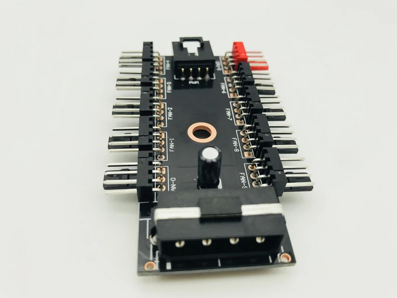 NEW Black PC 1 to 10 4Pin Splitter Molex Cooler CoolingFan Hub Cable PWM 12V 4Pin Power Supply Adapter For BTC Antminer Mining