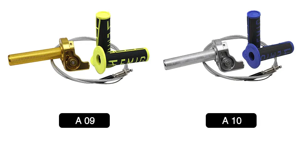 Sclmotos-CNC алюминиевые поворотные ручки дроссельной заслонки с кабелем с ручками для Suzuki RM 80 85 125 250 для KTM DUKE Pit Dirt Bike